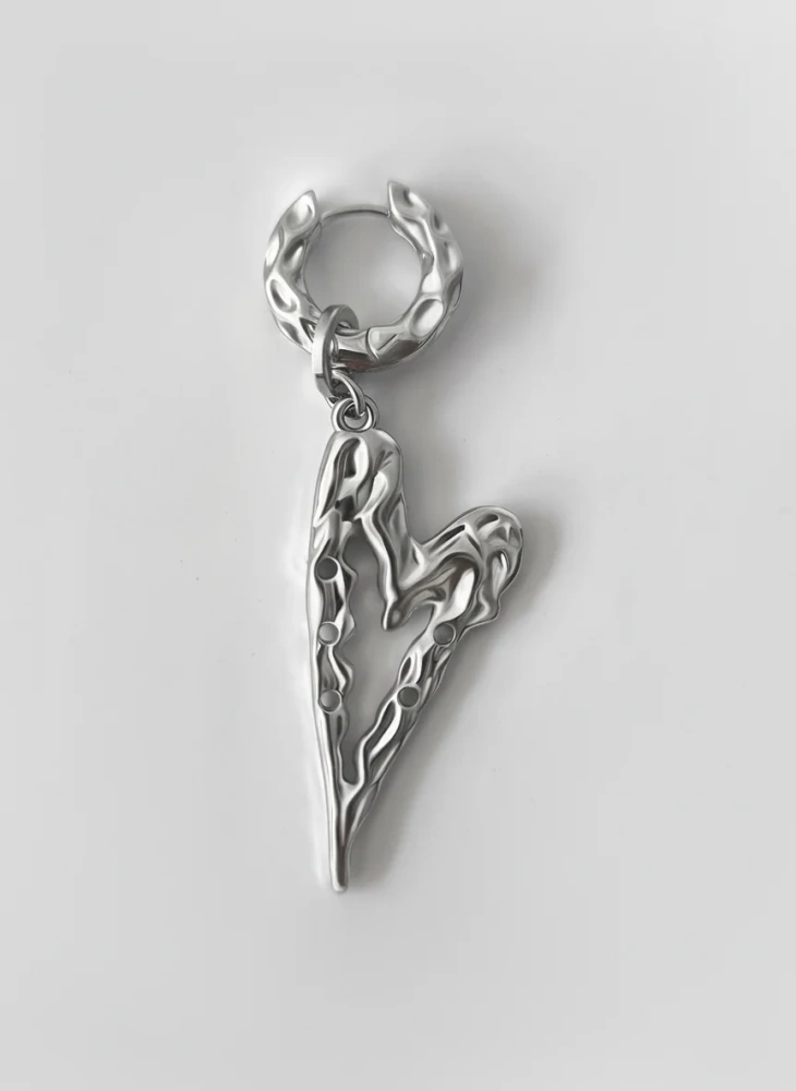 Моносерьга Как обниму тебя