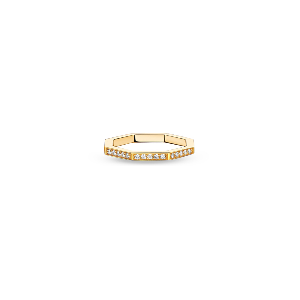 Серебряное кольцо Felicity Sun в покрытии золотом
