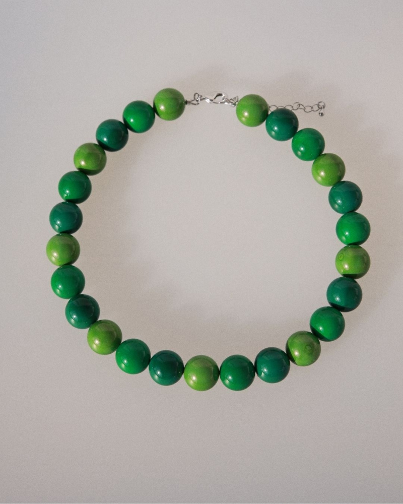 Чокер Лес из зелёной майорки