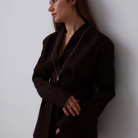 Подвеска Ход конём в покрытии золотом