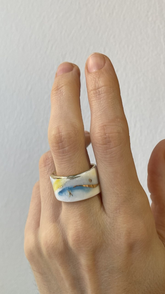 Кольцо Волна