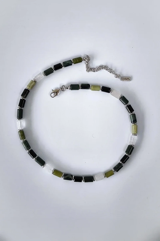 Колье-чокер Dark oliva