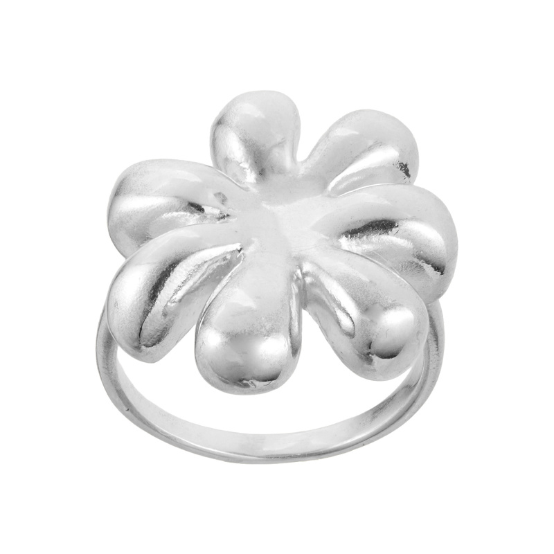 Кольцо Объемный цветок