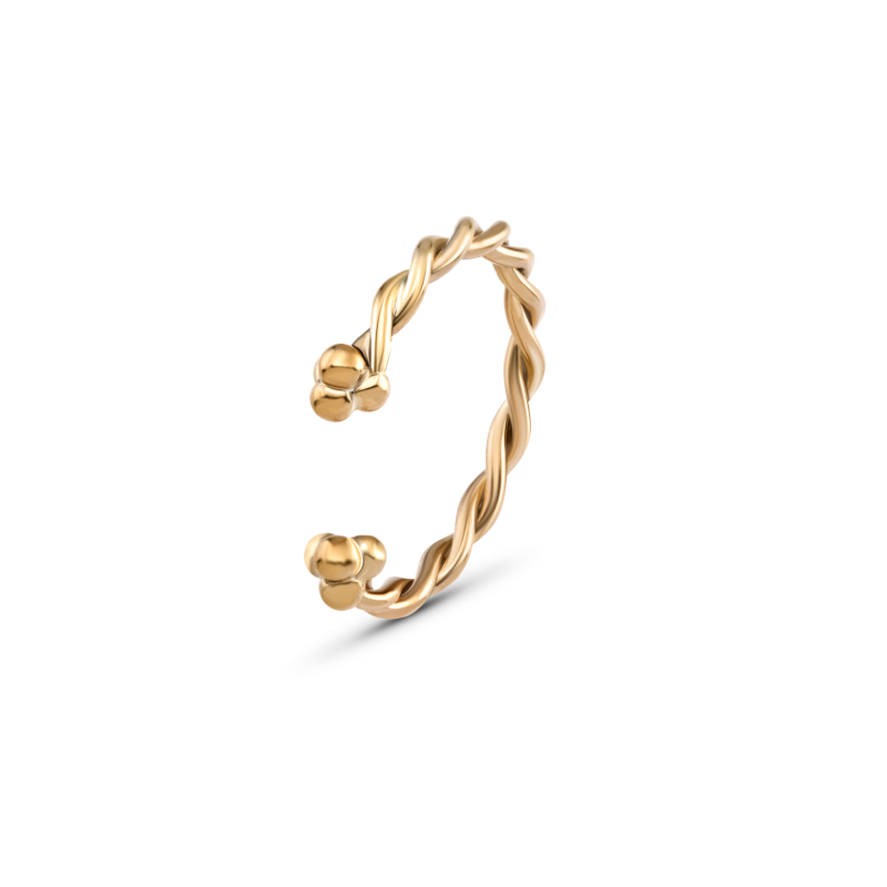 Кольцо Путь в покрытии золотом