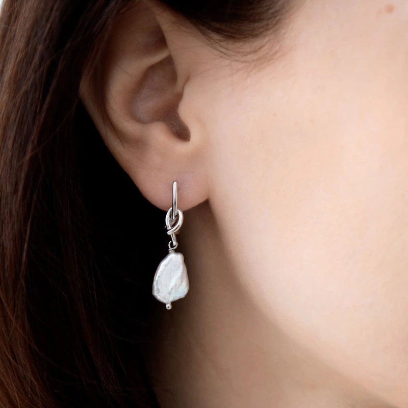 Серьги Узелки