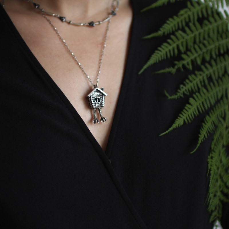 Подвеска Избушка объёмная