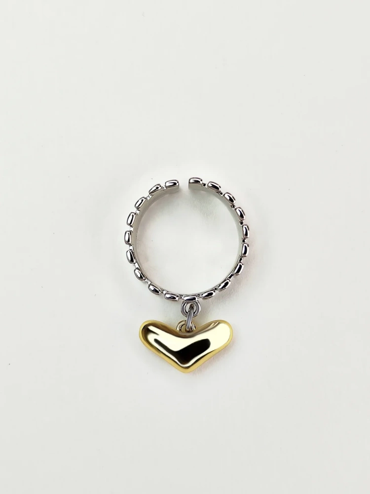 Кольцо с подвеской Just love gold