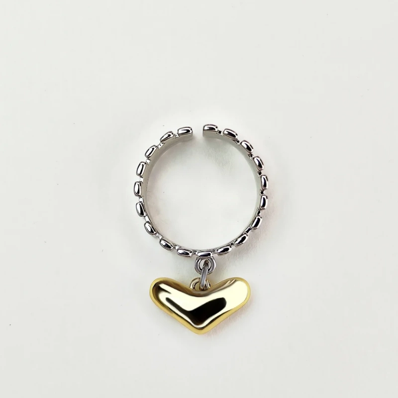 Кольцо с подвеской Just love gold