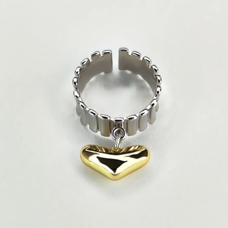 Кольцо с подвеской Just love gold