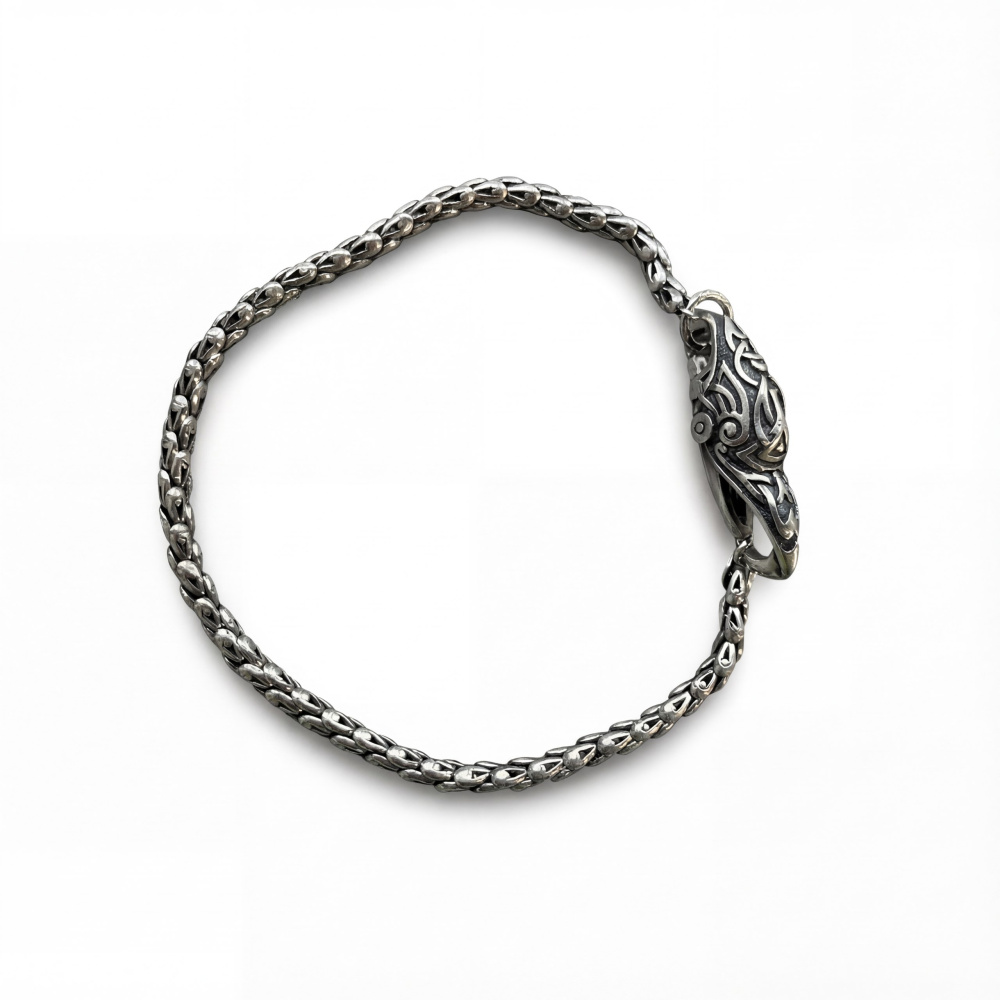 Серебряный браслет Похититель луны