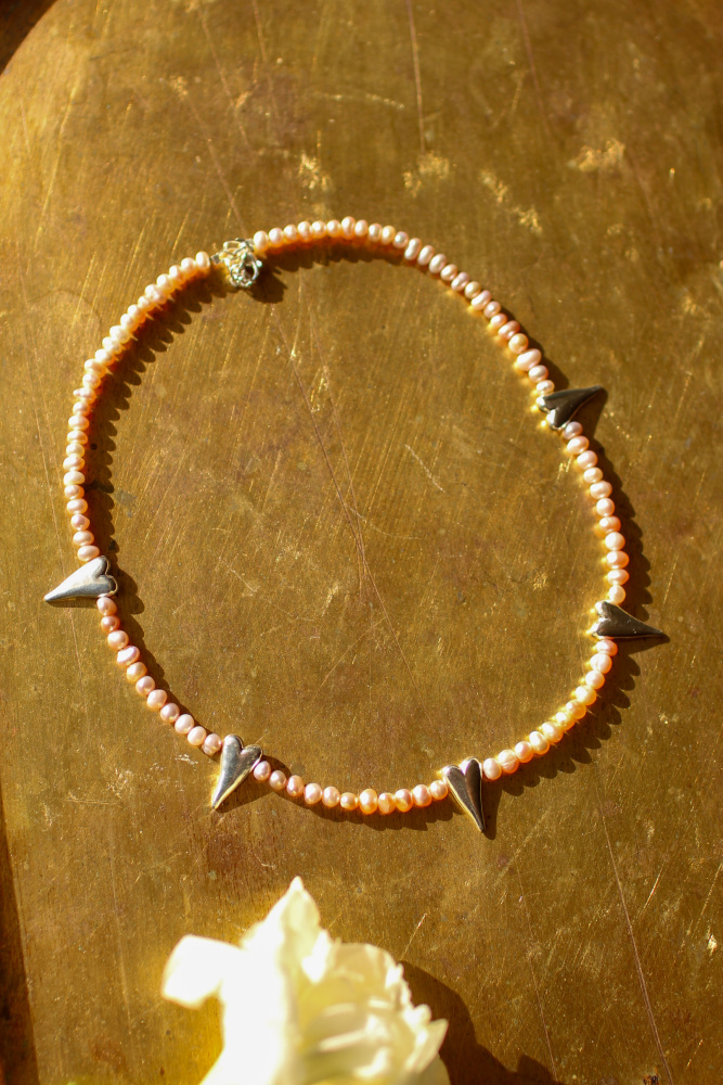 Чокер Афродита с жемчугом 