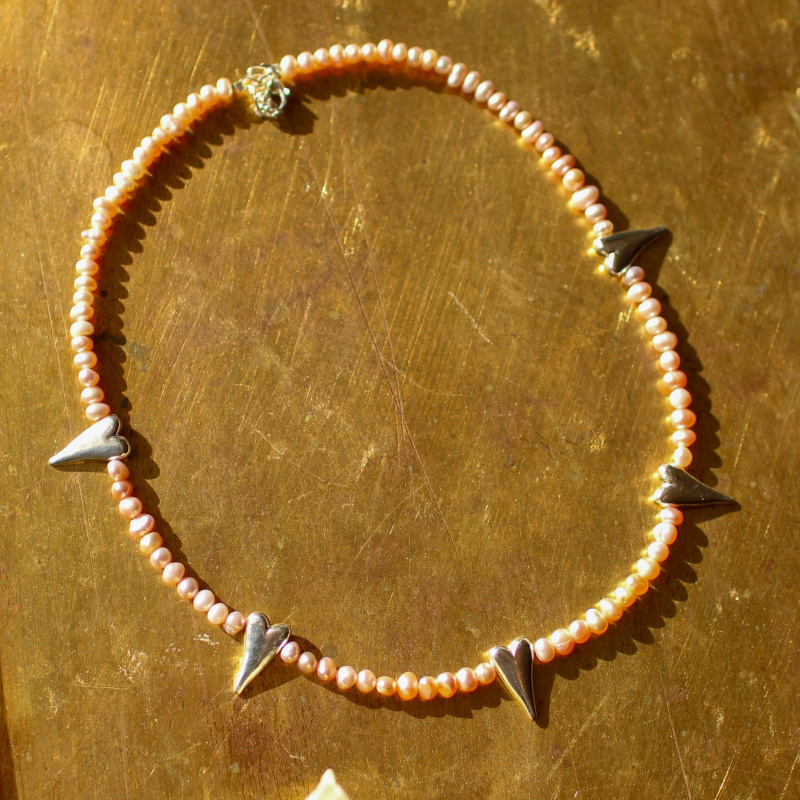 Чокер Афродита с жемчугом 