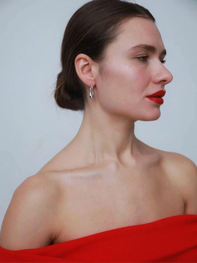 Серьги с настроением Таинственная