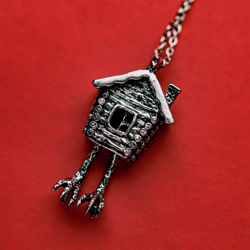 Подвеска Избушка объёмная