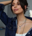Серьги Flow cross