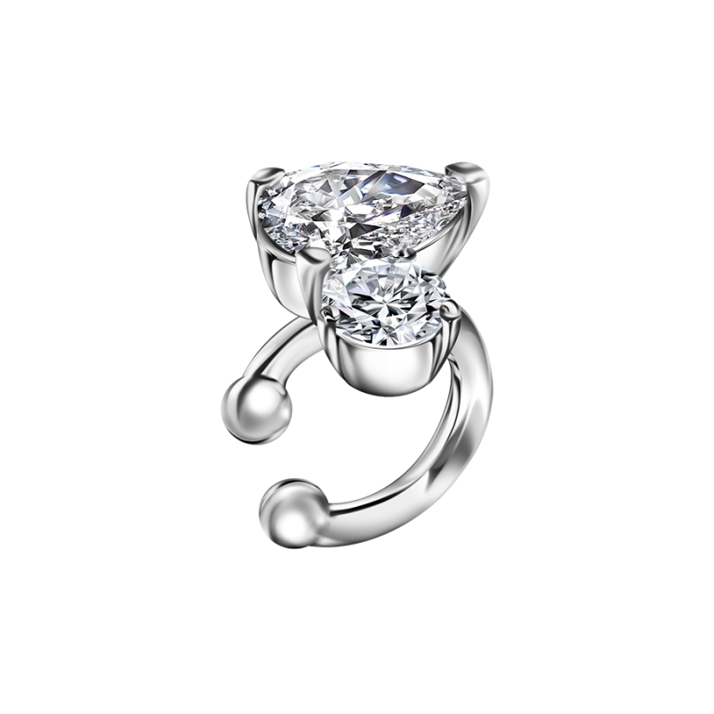 Кафф Роса двойная на верх уха