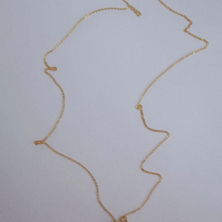 Подвеска Ход конём в покрытии золотом