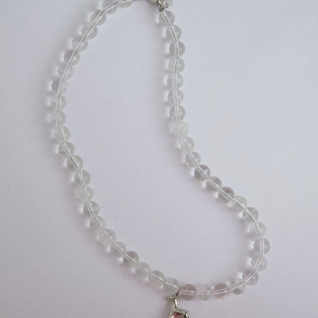 Чокер Хрустальный конь с горным хрусталём