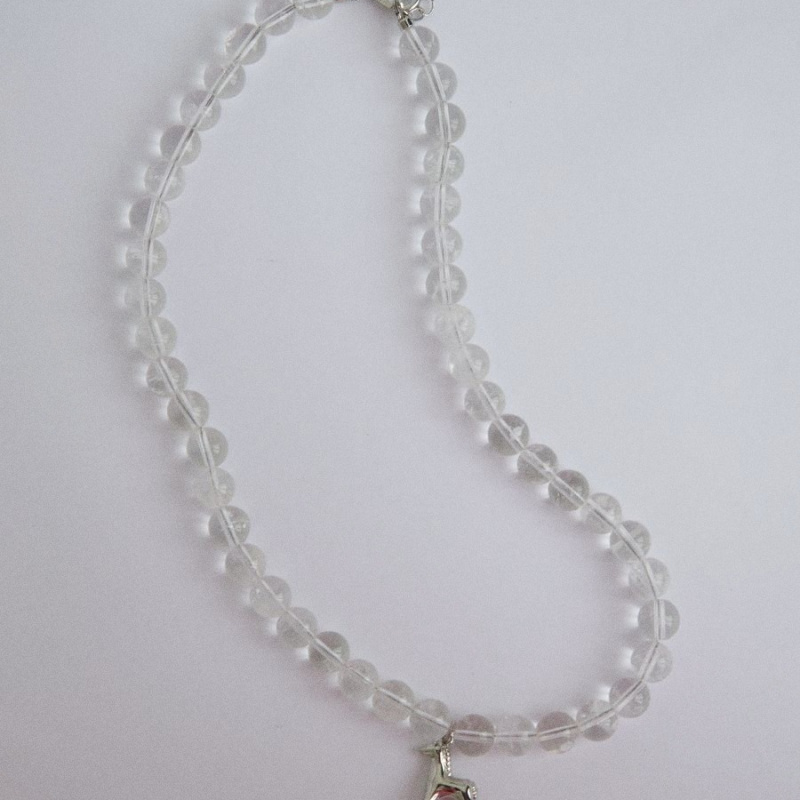 Чокер Хрустальный конь с горным хрусталём