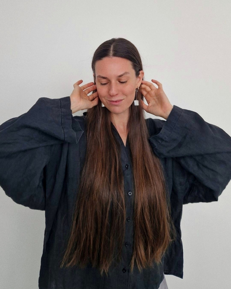 Серьги Тифлис с перламутром