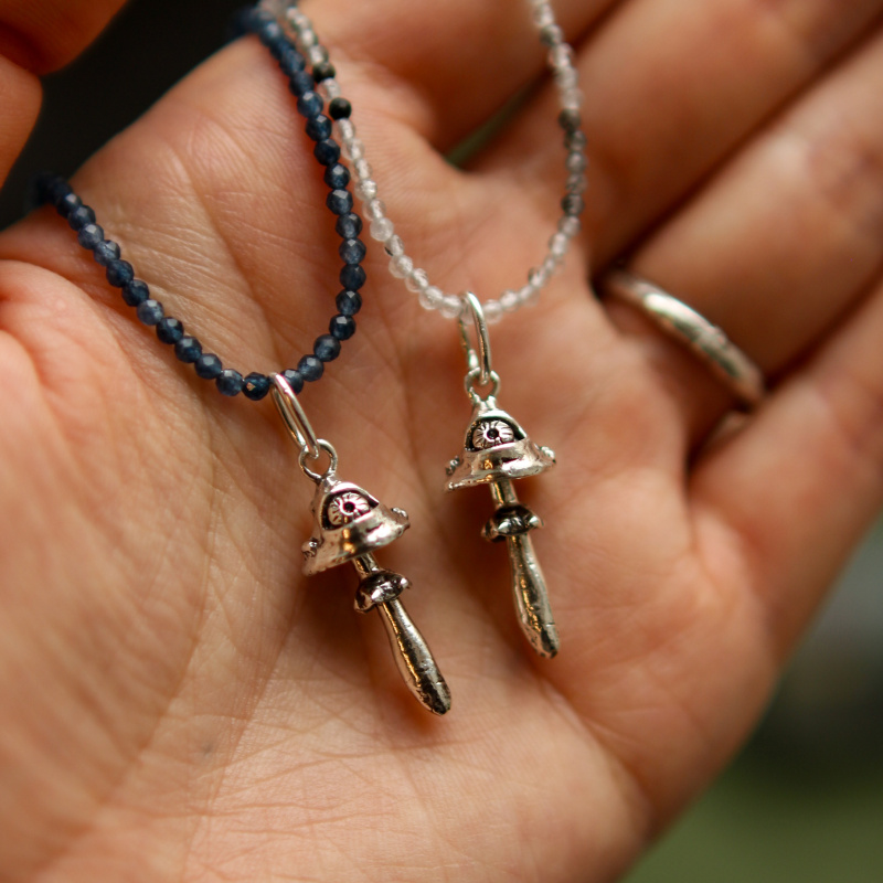 Серьги Мухоморы