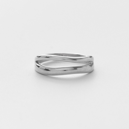 Кольцо Aversa с волнами