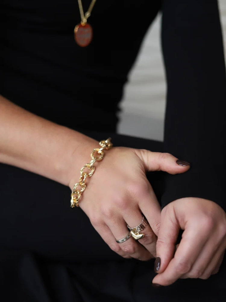 Кольцо с подвеской Just love gold