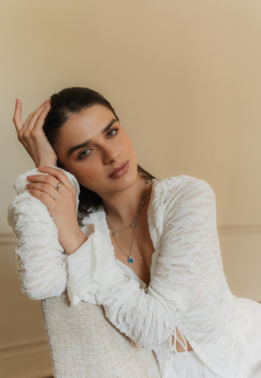 Колье Borghese с фианитами