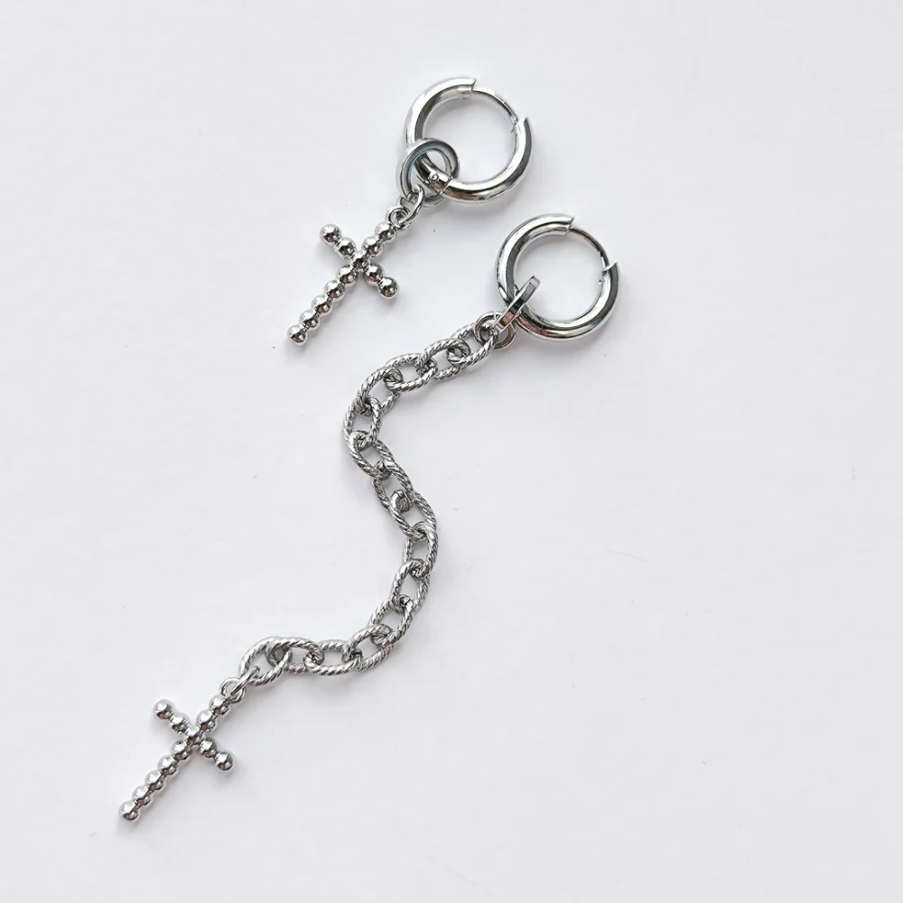 Серьги Flow cross