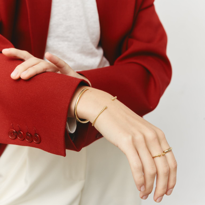 Браслет Путь в покрытии золотом