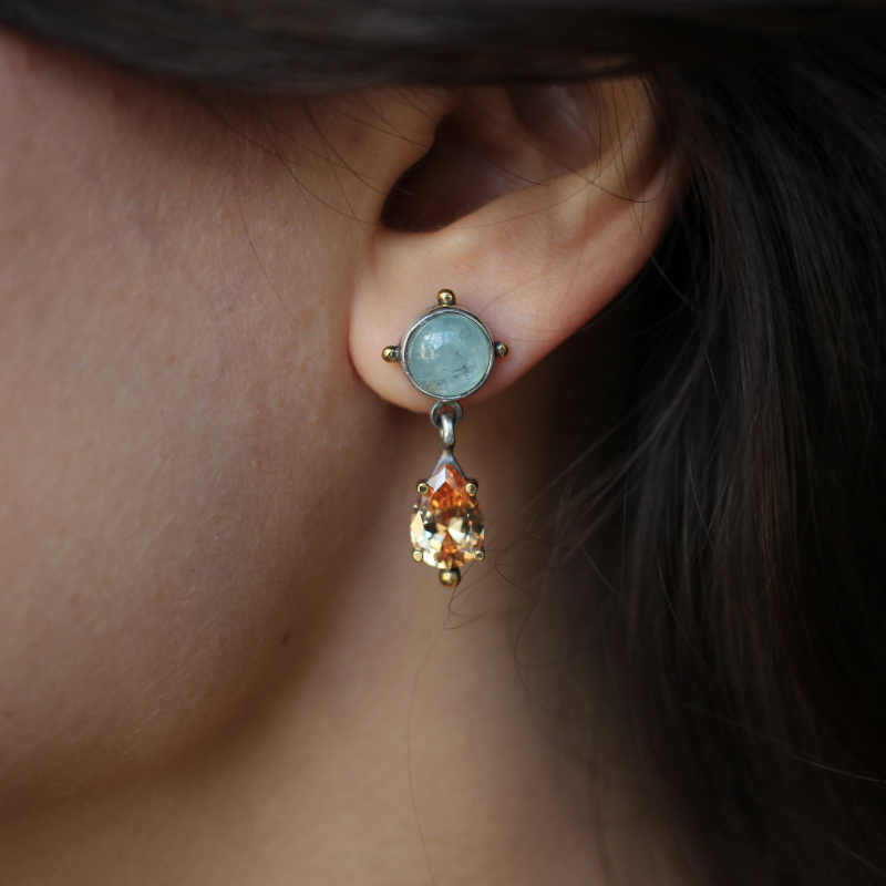 Серьги Осень