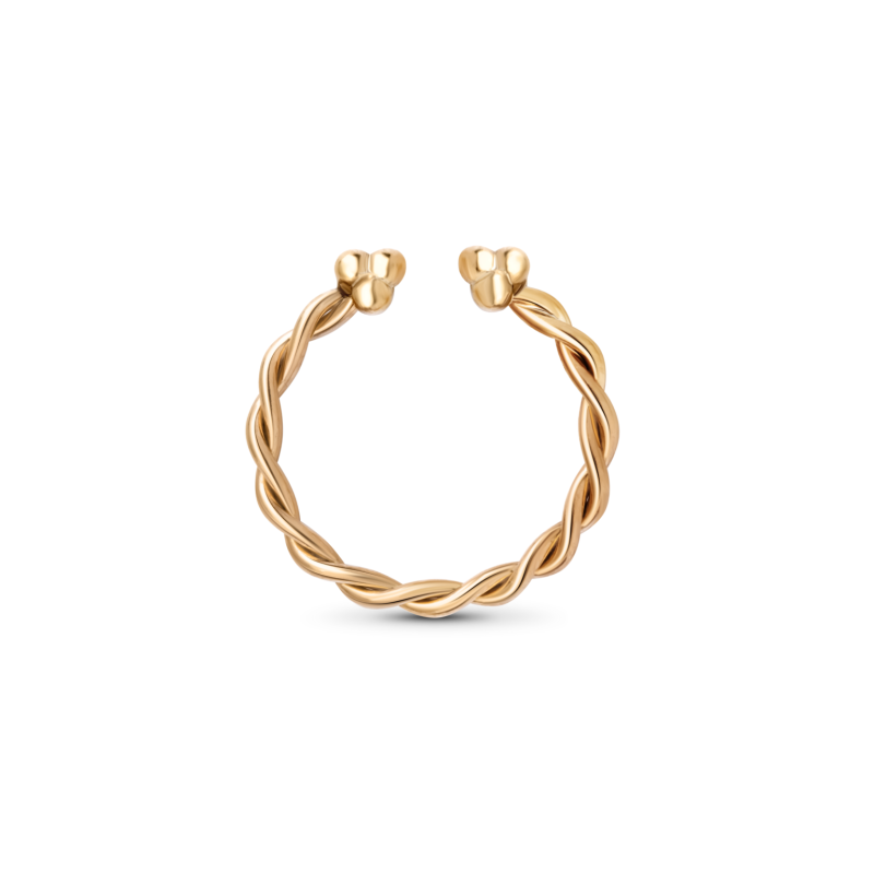 Кольцо Путь в покрытии золотом