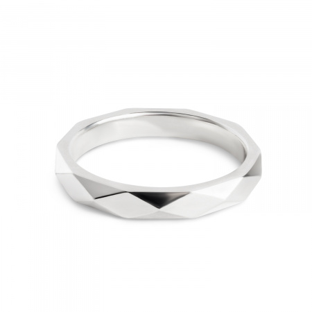 Кольцо Faceted Ring
