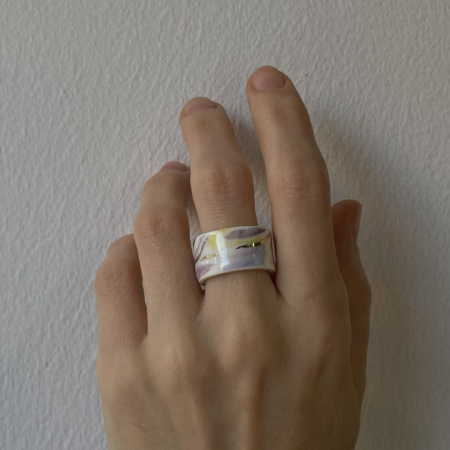 Кольцо Закат узкое