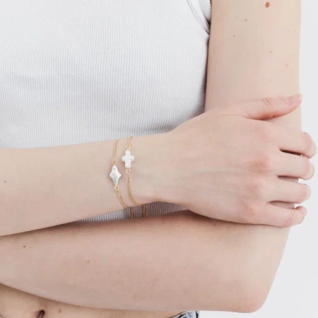 Браслет Твоя звездочка в покрытии золотом