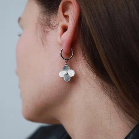 Серьги с настроением Смелая