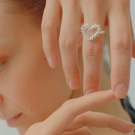 Кольцо Shape of My Heart