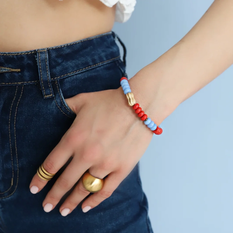 Браслет Peanut gold