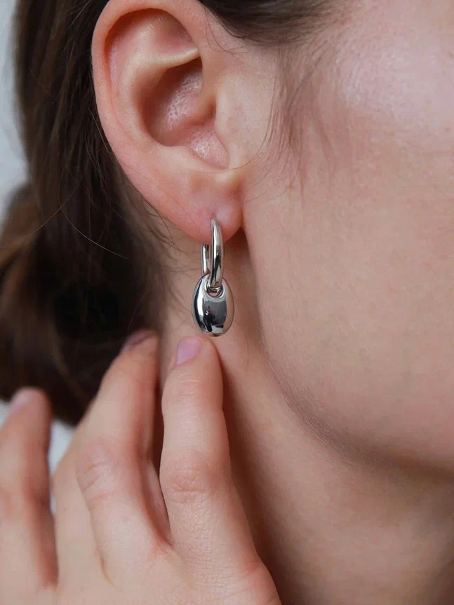 Серьги с настроением Таинственная