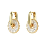 Серьги Сияю Gold