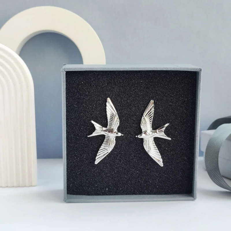 Серьги Swift silver