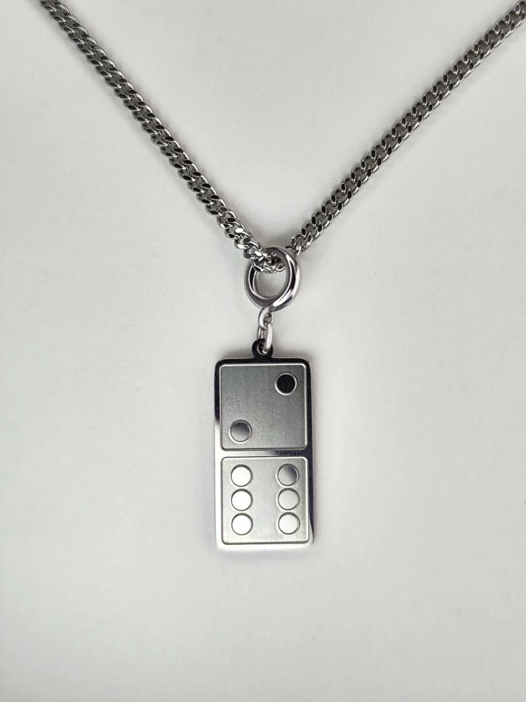 Колье-цепь Lucky Strike Silver