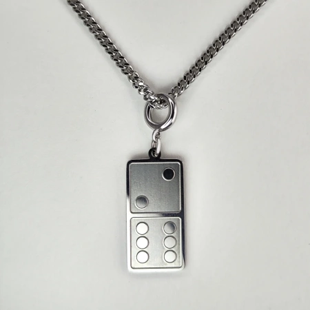 Колье-цепь Lucky Strike Silver