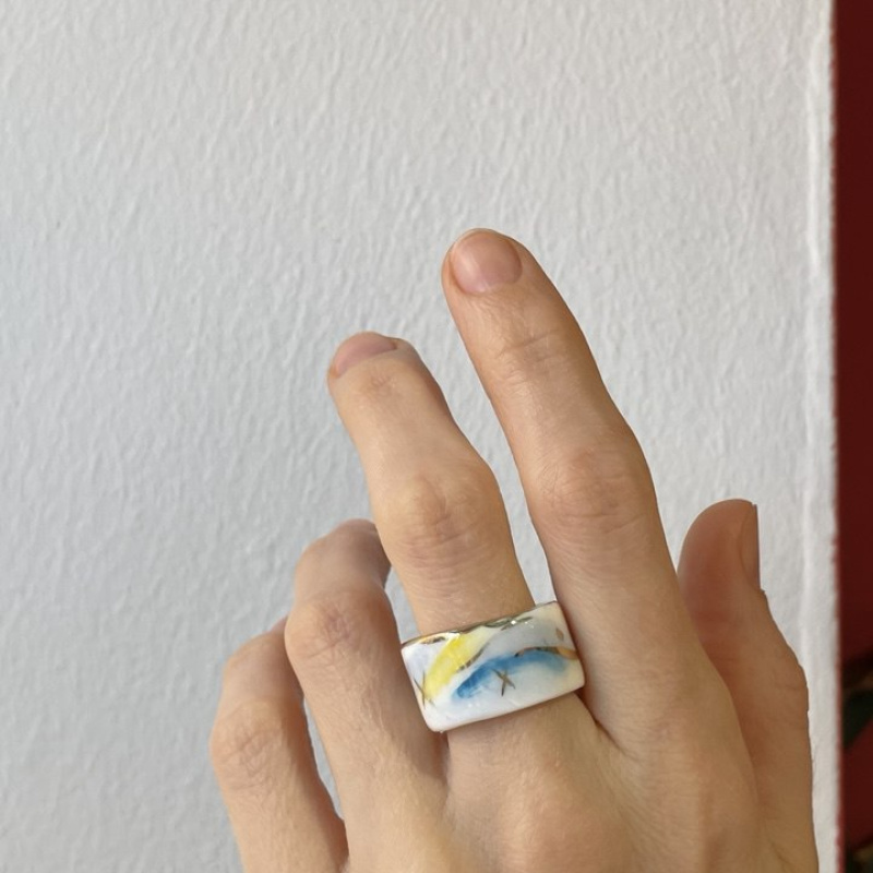 Кольцо Волна