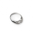 Серебряное кольцо Fluid R001