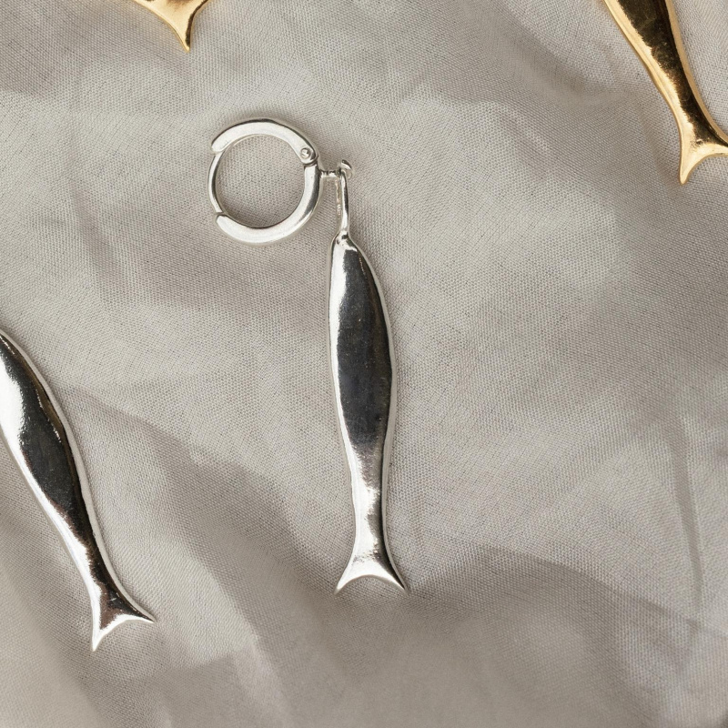 Моносерьга Рыбка  