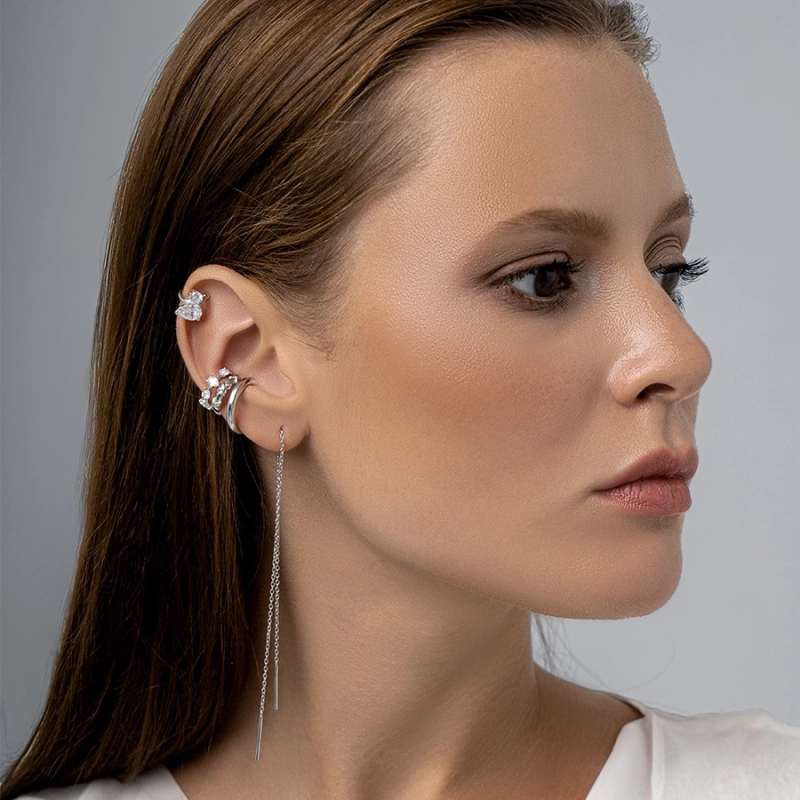 Кафф Роса двойная на верх уха