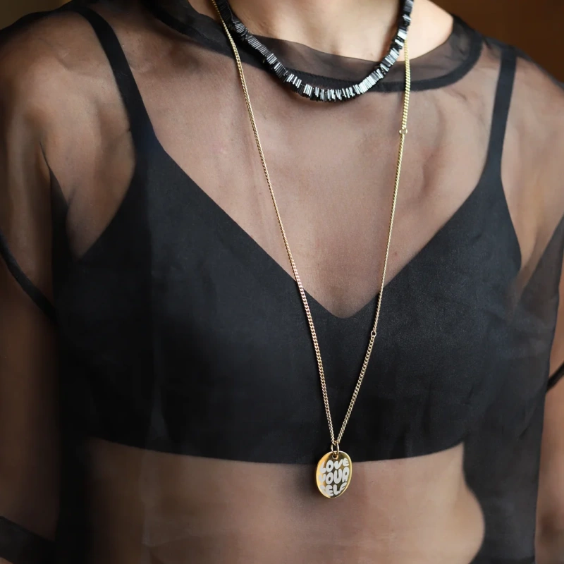 Чокер Element L black