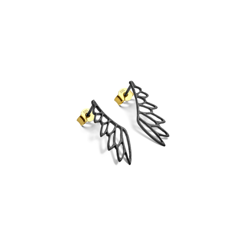 Серьги Крылья