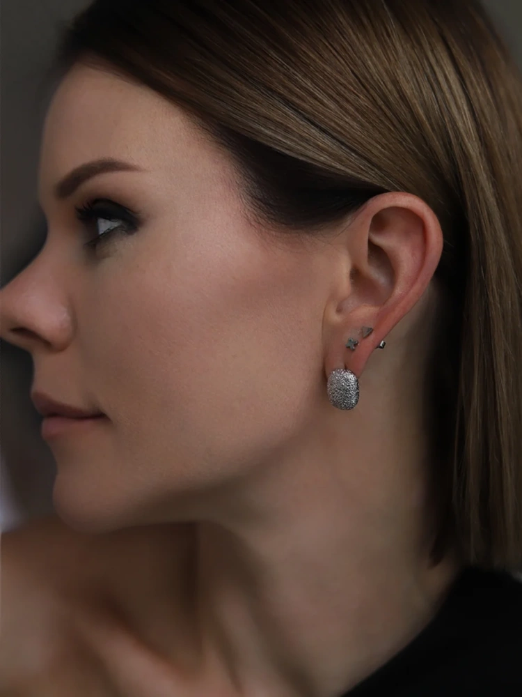 Серьги Sparkling Silver